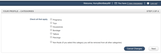Select all categories that apply to you
