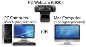 All you need to become a cam model is a modern Computer (PC or Mac), an HD webcam, and a high-speed internet connection.